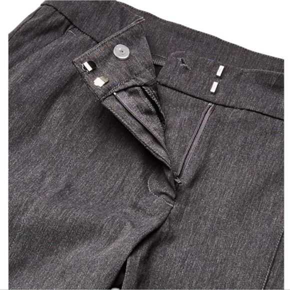Briggs New York Women's Millennium Cigarette Pant Size 16 in Heather Grey - Picture 3 of 5